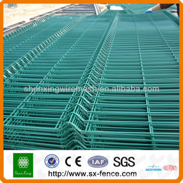 CE Certified RAL6005 Green 3D Cheap Fence Panels